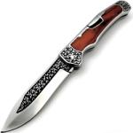 HARAHU Kültéri összecsukható kés A3154 - Barna KP39423