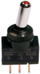 Lampa Kapcsoló ledes, Piros (0145554)