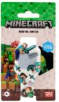 Puckator Minecraft sötétben világító szilikon LED karóra - Survival Mode
