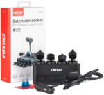 AMiO Szivargyújtó Elosztó 4-es, 12/24V (0504175)