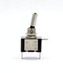 AE Kapcsoló Ledes Zöld, 12V 20A (03AE-ZZ133)