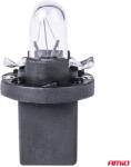 AMiO Halogén Izzó Műszerfalba T5 B8.5D 12V 8.5W BAX1.2W Fehér (0503371)