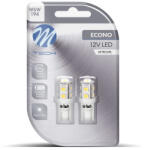 m-tech LB018W T10 Led Izzó, Fehér, 12V W5W (72LB018W)