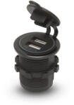 Maxspeed Szivargyújtó Helyére Beépíthető Dupla USB Aljzat 5V 2, 4A Vízálló (93USB2)