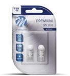 m-tech LB0106Y T10 Led Izzó, Sárga, 12V W5W (72LB106Y)