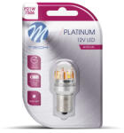m-tech Izzó 12-24v P21w Led Ba15s 1db 15x2835 Smd Led Canbus (72lb826w-01b)