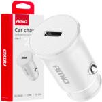 AMiO 03876 Szivargyújtóról Működő USB-C Töltő 20W 12/24V (0503876)