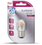 m-tech LB827W01B Led Izzó P21/5W, Fehér, Canbus 12V BAY15d (72LB827W01B)