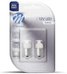 m-tech LB033W BA15S Led Izzó, Fehér 12V (72LB033W)