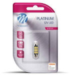 m-tech LB816W01B Szofita Izzó, Fehér 41mm, 12V C5W (72LB816W01B)