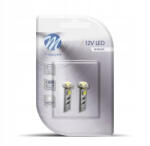 m-tech LB324AW T10 Led Izzó, Fehér, Canbus, 12V W5W (72LB324AW)