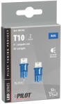 LAMPA Izzó Lampa 12 V T10 2db Kék Le (0158145)