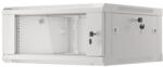 Lanberg 19" fali rack szekrény 9U/600X600 lapraszerelt, szürke V2