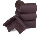 WALTECO Sarokvédő 55x55x35mm öntapadós barna 4 db (WT-40314)