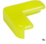 WALTECO Sarokvédő 40x40x15mm öntapadós fluoreszkáló 4 db (WT-40248)