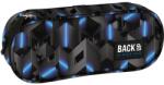 DERFORM Penar băieți cu fermoar, formă ovală, BackUp, model 3D metal Penar