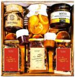 Spichlerz Zdrowia Kosár Ajándék Szett Ajándék Tea Citrom Málna Méz (5906138926807)