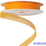  Organza szalag 10mm x 20m - Napsárga