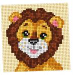 Orchidea Hímzés. Az Első Hímzésem Oroszlán (6724)