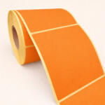  101, 6x152, 4mm direkt THERMO NARANCS címke 500 db/40gy + RITZ futárcímke, raklapcímke