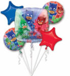 Balloons4party Buchet cu heliu baloane folie Eroi in Pijama