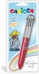 CARIOCA Pix cu 10 culori, corp gri/color, blister, CARIOCA (CA-41501) - officeclass