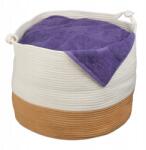 Relaxdays Pamut tároló kosár (10043016)