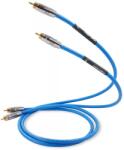 Melodika Cablu Stereo RCA Melodika Sky Blue Series SB2R (0.5m) (MLD-SB-2RCAM-2RCAM-BL-05)