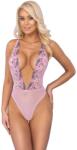Orion Body Kisaable cu Broderie Florala Roz