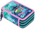 St. Majewski Stitch Stay Cool ученически несесер с 3 ципа, ПЪЛЕН