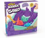 Spin Master KINETIC SAND CUTIIE DE NIsip LICHID CU MAT MOV (6067477)