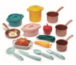 Ecoiffier Set mare de vase si vase (1685) Bucatarie copii