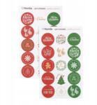 Homla Labella karácsonyi matrica szett, kerek, 30 db Homla (243164)