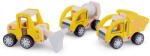 4bambini Set de vehicule de construcții New Classic Toys, 3 buc (CLAS11948)