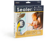 Garden of Eden Öntapadós ajtó- ablakszigetelő "E" profil - 6 m - Fehér 9 mm (11598WH)