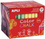 APLI Táblakréta, kerek, 100 darabos, APLI, vegyes színek (14575) - papir25