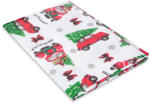 Family Karácsonyi asztalterítő - flannel - 132 x 178 cm - autós (58652B)