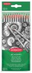 Derwent Grafitceruza szett, hatszögletű, DERWENT Academy , 12 különböző keménység (2300412)