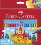 Faber-Castell Filctoll készlet, FABER-CASTELL, 36 különböző szín Castle (554203) - papir25