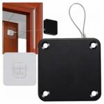 Real Öntapadó ajtócsukó zsinórral, fekete, 1000g, 1, 2m (RC-K-1350)