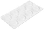 Bewello Ajtóütköző szett - öntapadós, átlátszó - 18 mm - 8 db / csomag (56192)