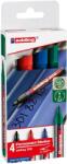 edding Alkoholos marker készlet, 1, 5-3 mm, kúpos, EDDING 300 , 4 különböző szín (4-300-4-2) - papir25