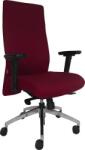  Irodai forgószék, fém lábkereszt, magas háttámla, ülésmélység állítás Boston , bordó (BOSTON H E.BN.4007BORDÓ) - papir25