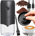 Verk Group Erős Elektromos Kávédaráló USB Töltéssel - Ideális Diókhoz és Fűszerekhez (07227)