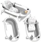 LEAN Összecsukható babakád hőmérővel és ülőpárnával (26237)