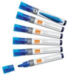 Nobo Táblamarker, vágott hegyű, 4 mm, NOBO, kék (1915383) - papir25