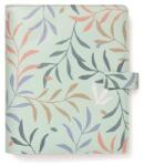 FILOFAX Kalendárium, gyűrűs, betétlapokkal, A5, FILOFAX Botanical , menta (FX-022649) - papir25