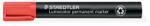 STAEDTLER Alkoholos marker, 2-5 mm, vágott, STAEDTLER Lumocolor® 350 , piros (350-2)
