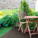 Garden of Eden WPC padlóburkolat - 4 léces - 30 x 30 cm - fekete - 11 db / csomag (11543C) - getitnow