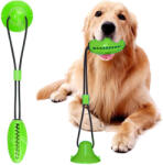 Real Interaktív Zöld Jutalomfalat Adagoló Kutyajáték Priszszopóval (RC-K-844)